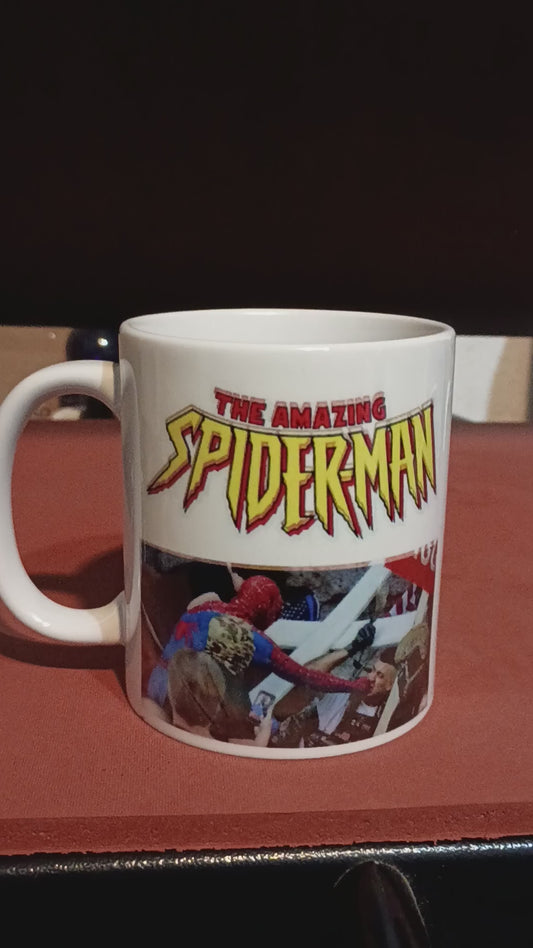 Amazing spider-man sublimated mug
