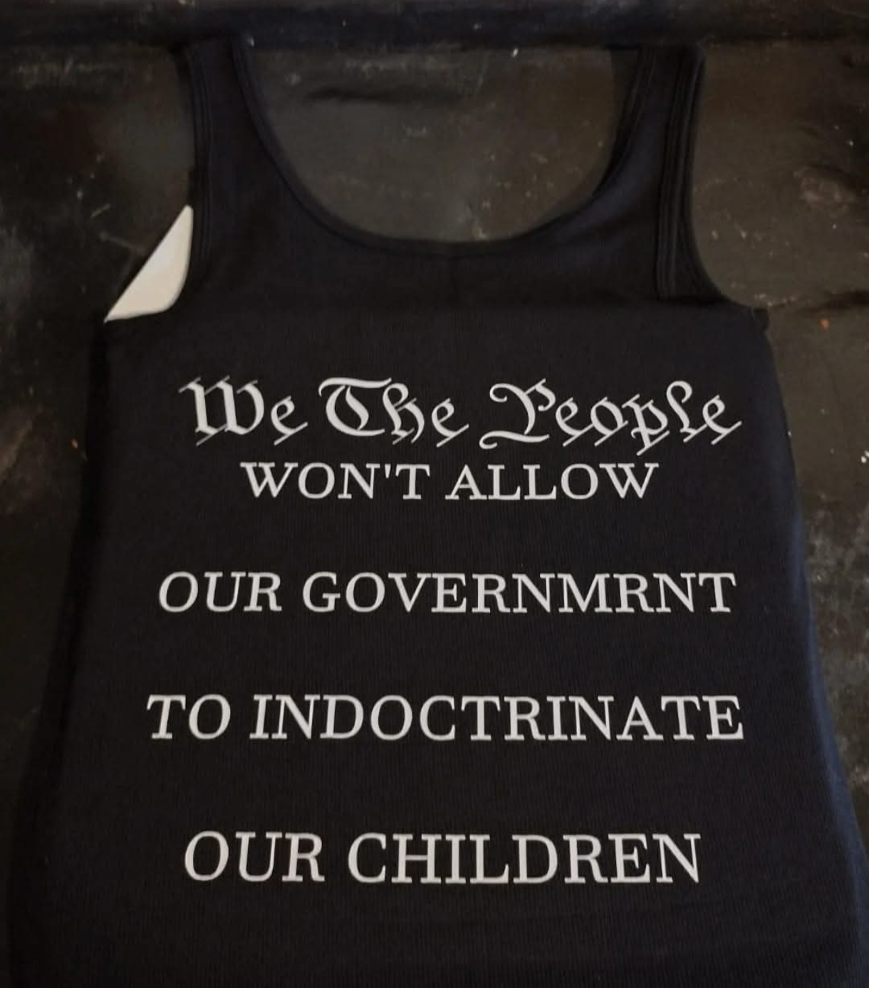 Make America Moral Again womens fitted tank top