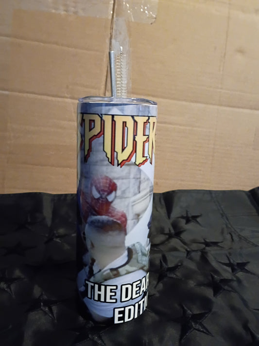 20oz Spiderman Dearborn Edition tumbler