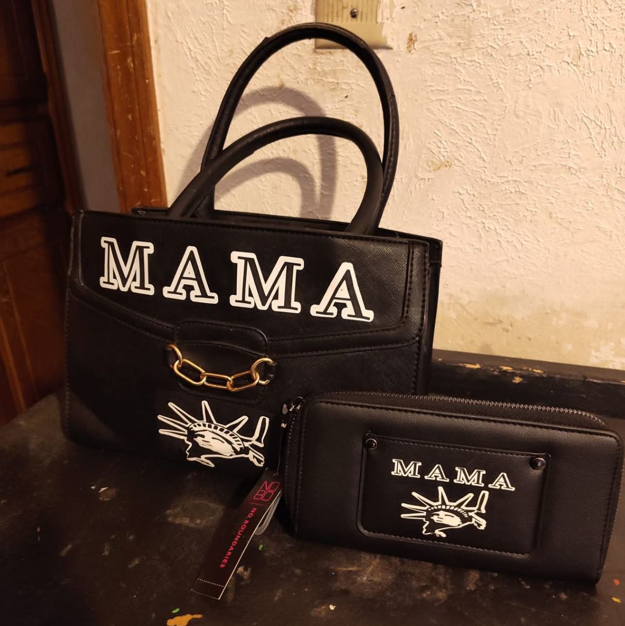 Make America Moral Again purse & wallet combo