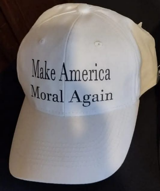 Make America Moral Again Velcro Ball Cap