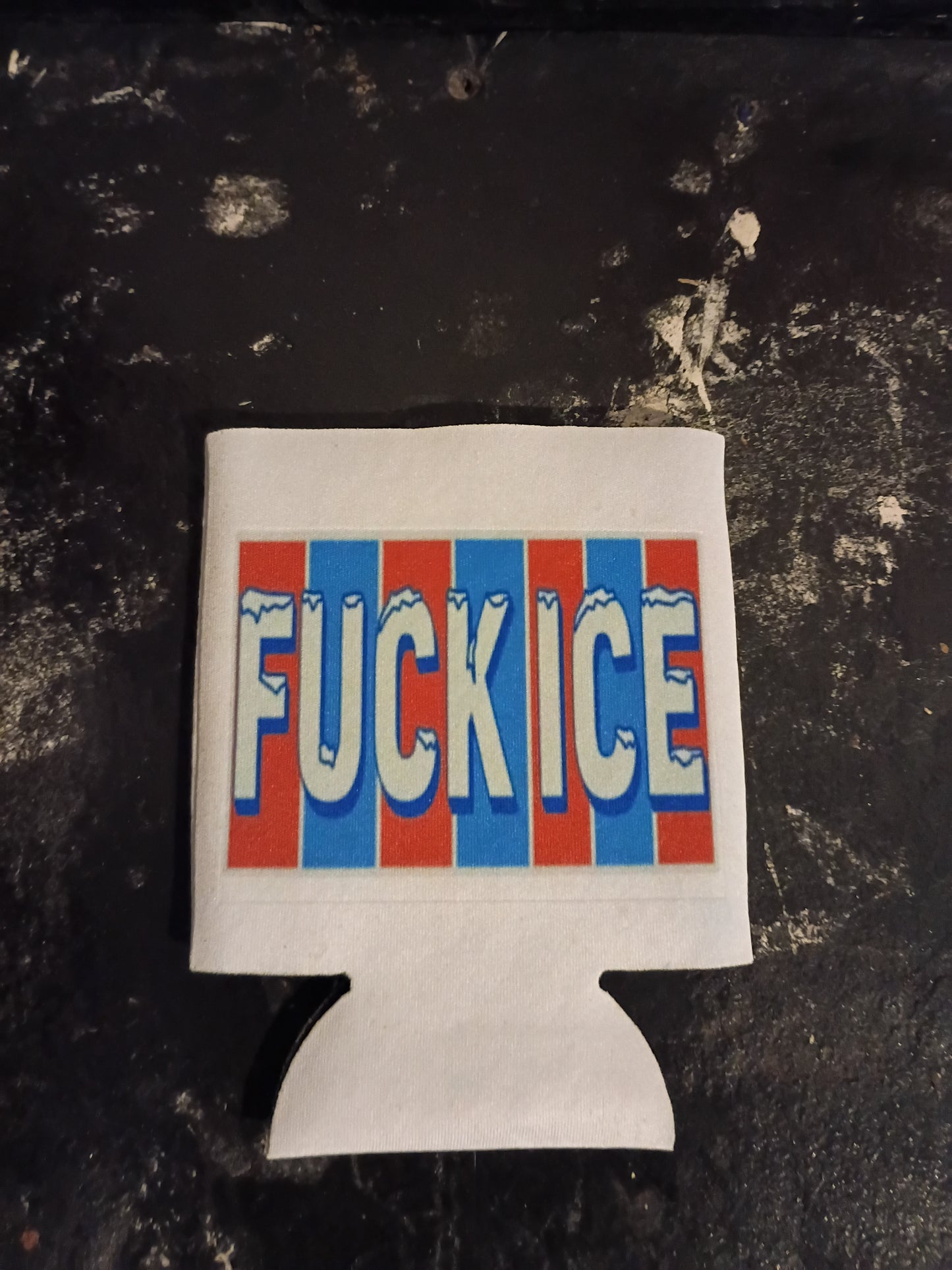 FCK ICE beer cozie