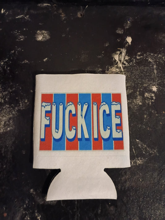 FCK ICE beer cozie