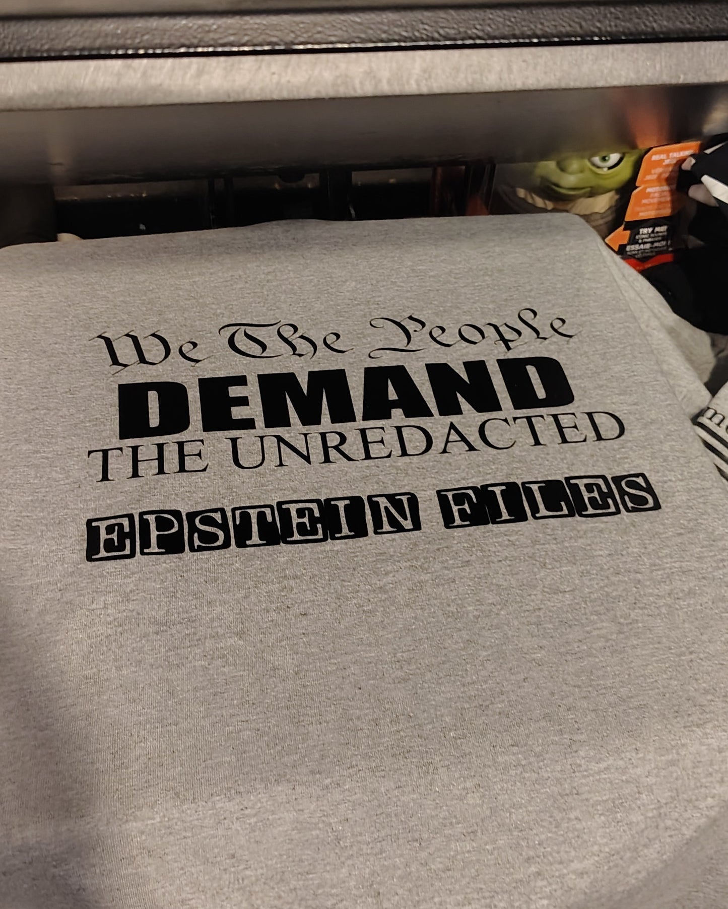 We The People Demand The Unredacted Epstein Files Make America Moral Again shirt