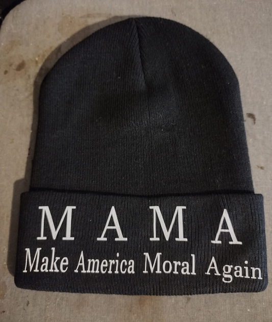 Make America Moral Again beanie