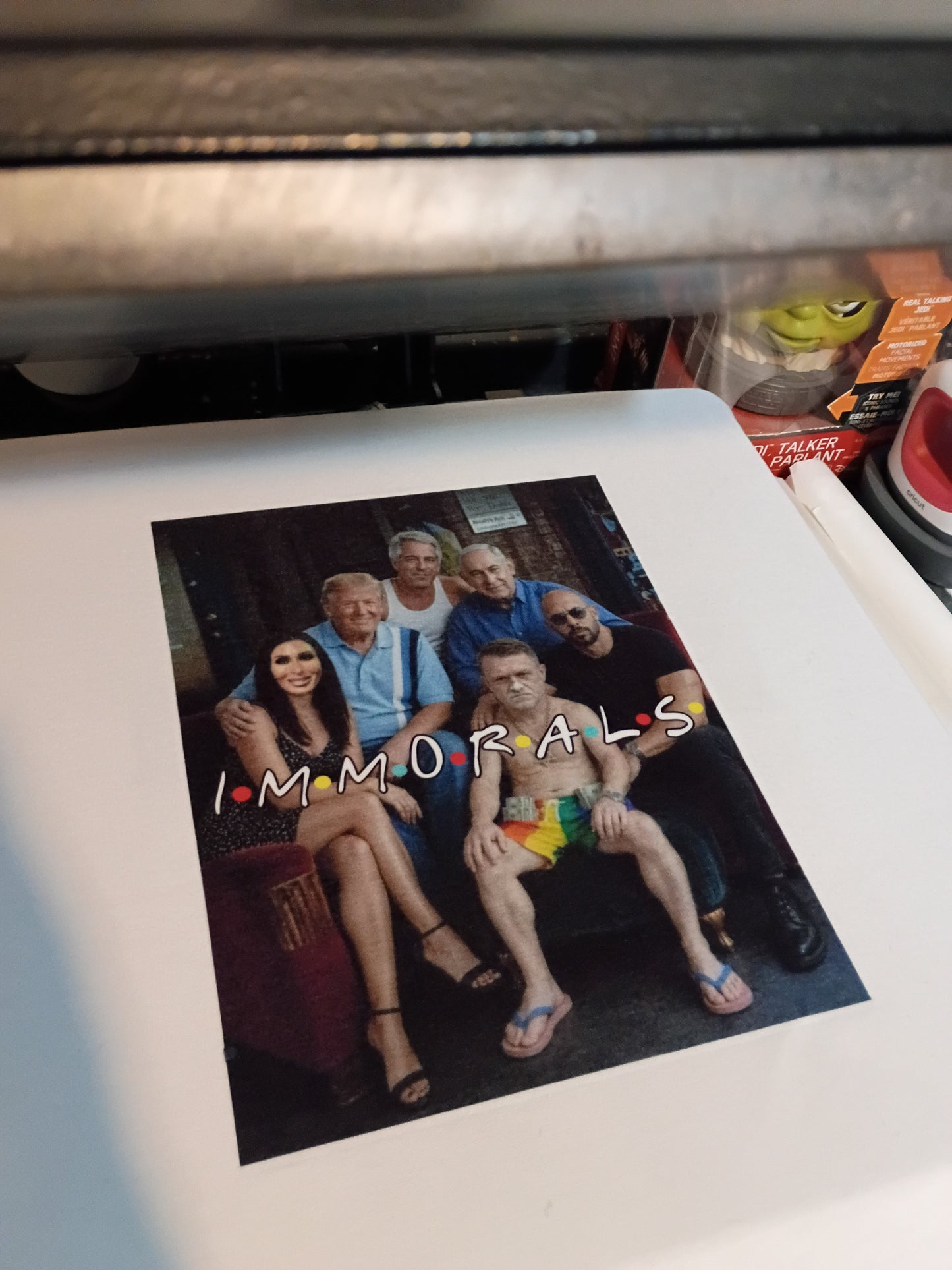 Immorals friends edition sublimation shirt