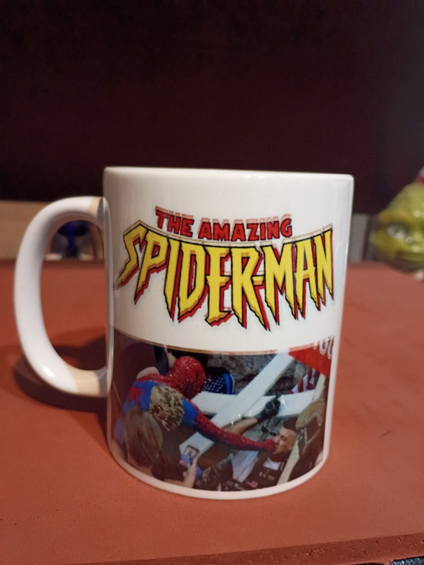 Amazing spider-man sublimated mug