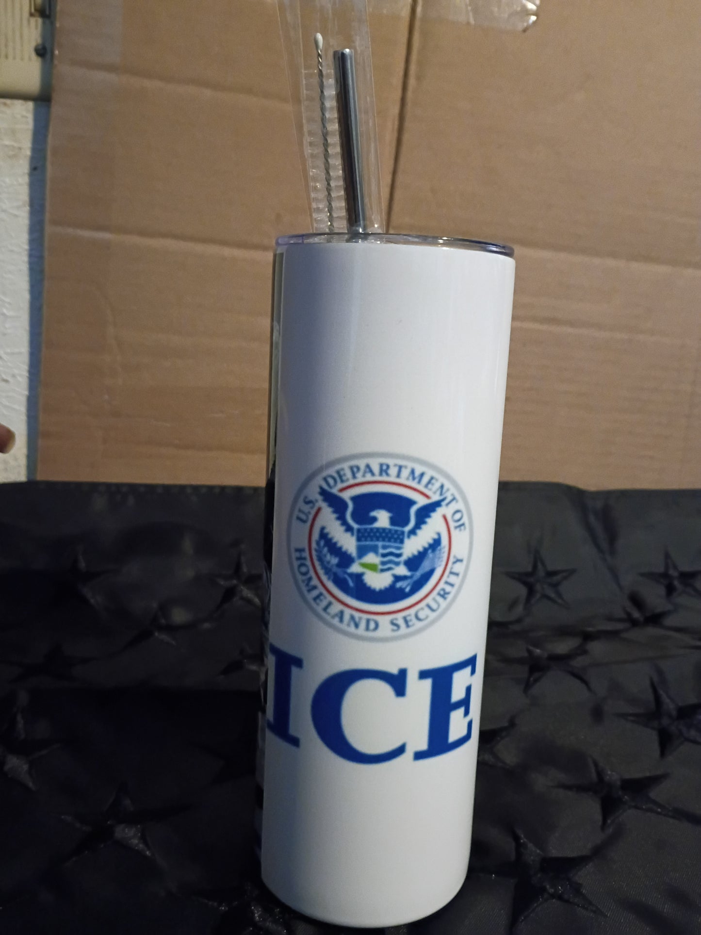 20oz ICE Ignoring Constitutional Ethics tumbler