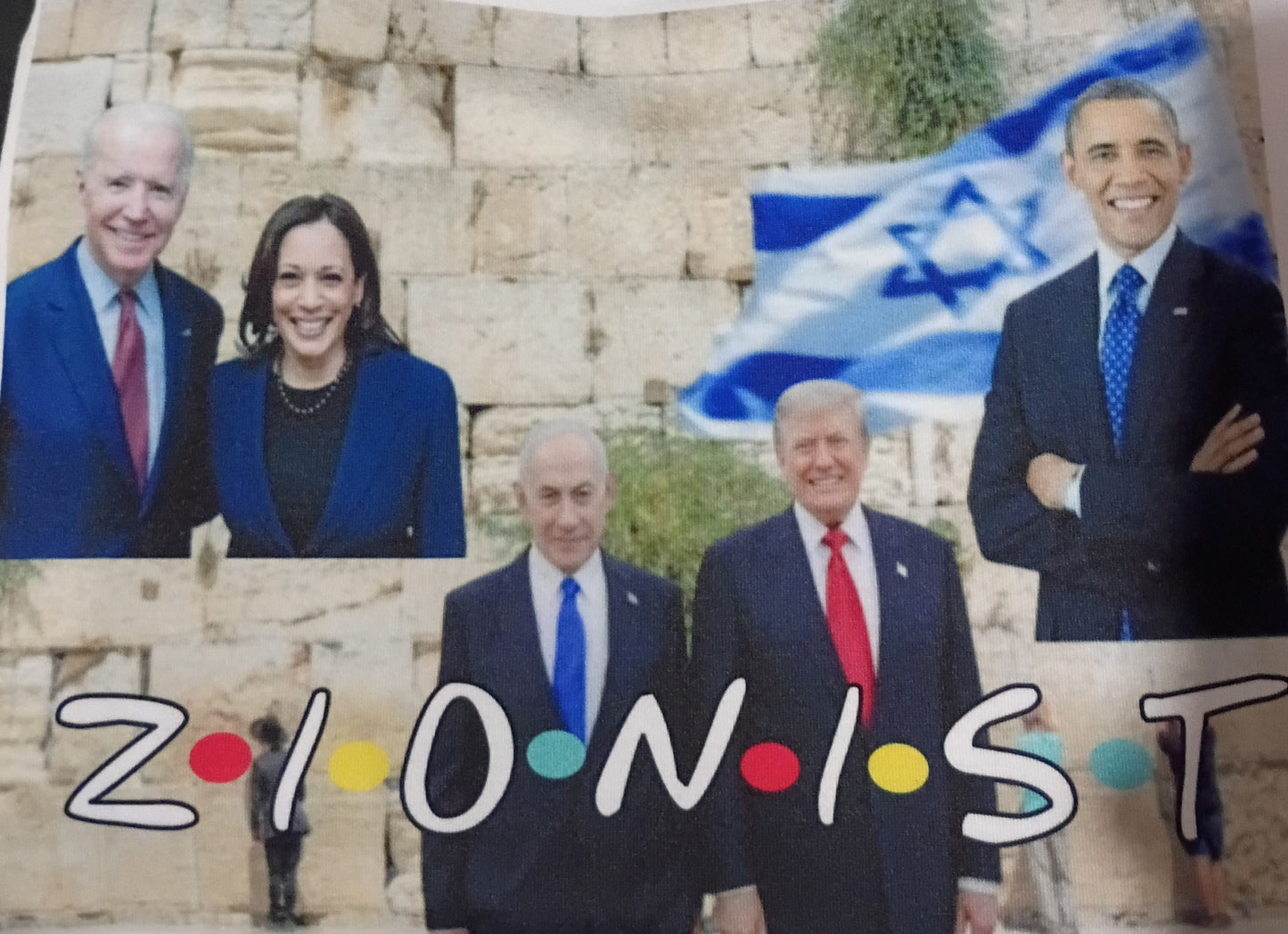 Zionist friends edition shirt